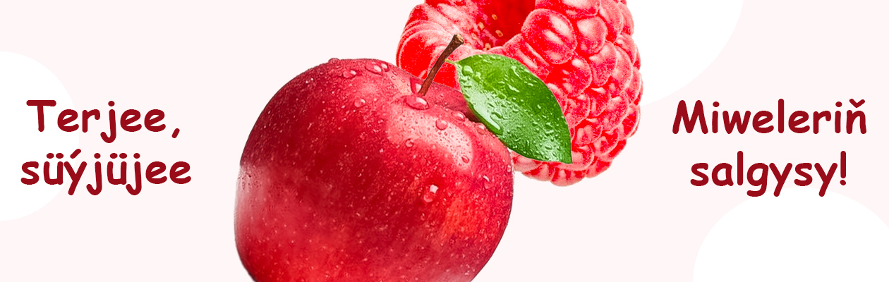 banner for fruits