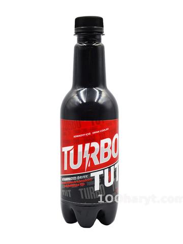 Alkogolsyz gazlandyrylan içgi Tut Turbo zirk malina 400 ml